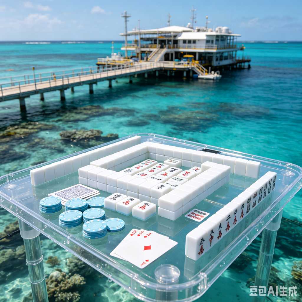blue mahjong tiles