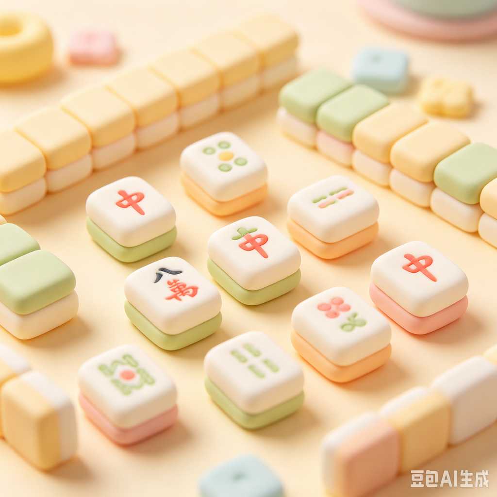 sharp printed mahjong symbols