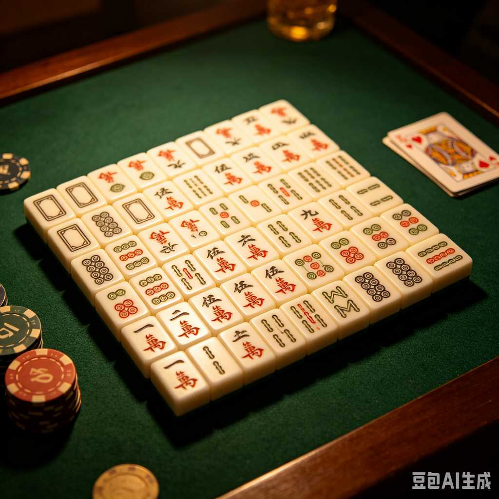 chinese mahjong accessory set