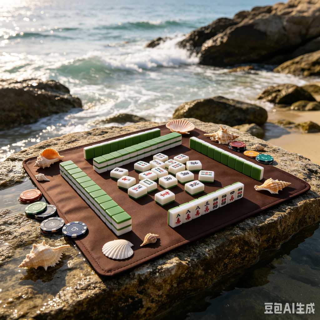 colored mahjong tile racks